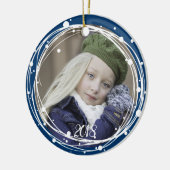 Sneeuwbubbels met kerstmis Ornament (Links)