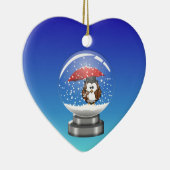 sneeuwbuik keramisch ornament (Rechts)