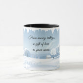 Sneeuwcadeau Mok (Midden)