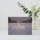 Sneeuwcapitol Briefkaart (Staand voorkant)