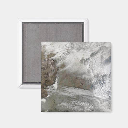 Sneeuwcover omcirkels Bo Hai Magneet (Voorkant / Achterkant)