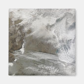 Sneeuwcover omcirkels Bo Hai Magneet (Voorkant)