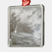 Sneeuwcover omcirkels Bo Hai Metalen Ornament (Links)