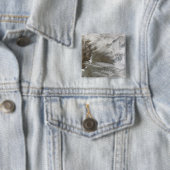 Sneeuwcover omcirkels Bo Hai Vierkante Button 5,1 Cm (In situ)