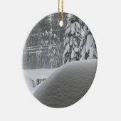 Sneeuwd Keramisch Ornament (Rechts)