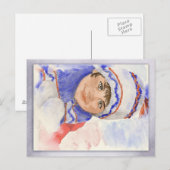 sneeuwdag briefkaart (Voorkant / Achterkant)