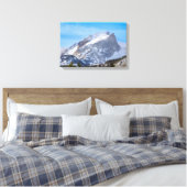 Sneeuwdag Canvasprint Canvas Afdruk (Insitu (Slaapkamer))