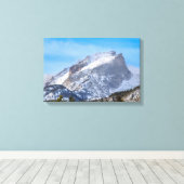 Sneeuwdag Canvasprint Canvas Afdruk (Insitu (Houten vloer))