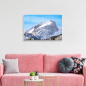 Sneeuwdag Canvasprint Canvas Afdruk (Insitu (Woonkamer))