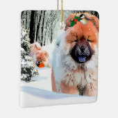 SNEEUWDAG CHOW ORNAMENT (Rechts)