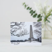 Sneeuwdag in het Phoenix Park Briefkaart (Staand voorkant)