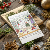 Sneeuwdag Inspirerend Briefkaart