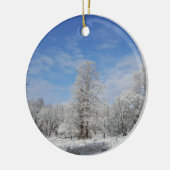 sneeuwdag keramisch ornament (Links)