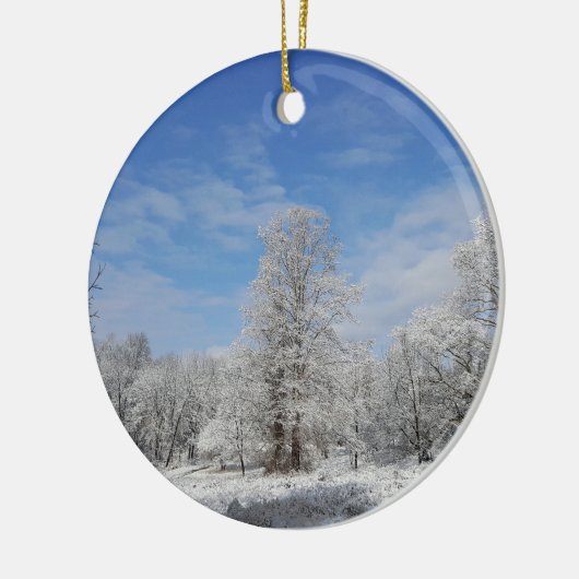 sneeuwdag keramisch ornament (Links)