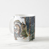 sneeuwdag koffiemok (Voorkant links)