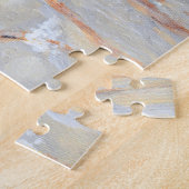 Sneeuwdag Kolibrie Schildering Postkaart Legpuzzel (Zijkant)