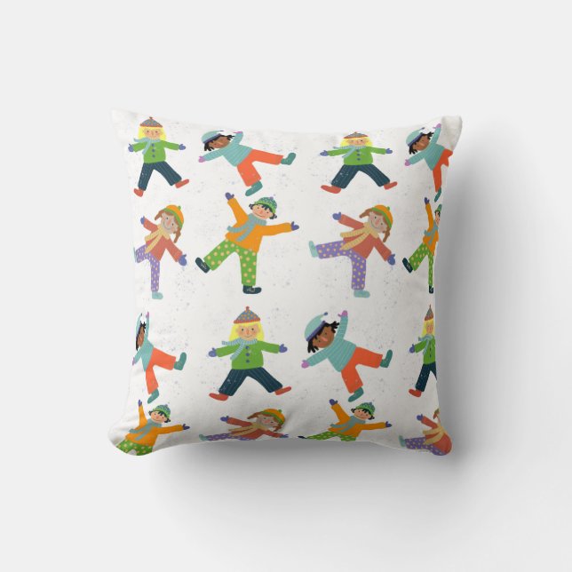 sneeuwdag kussen (Voorkant)