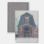 Sneeuwdag Magneet (Voorkant / Achterkant)