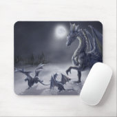 Sneeuwdag Mousepad Muismat (Met muis)