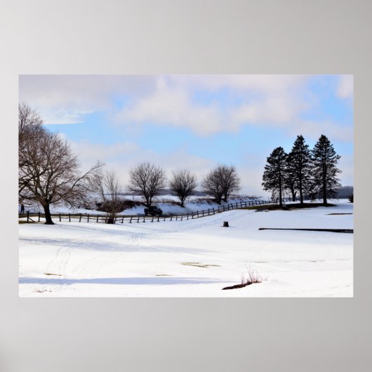 sneeuwdag poster (Voorkant)