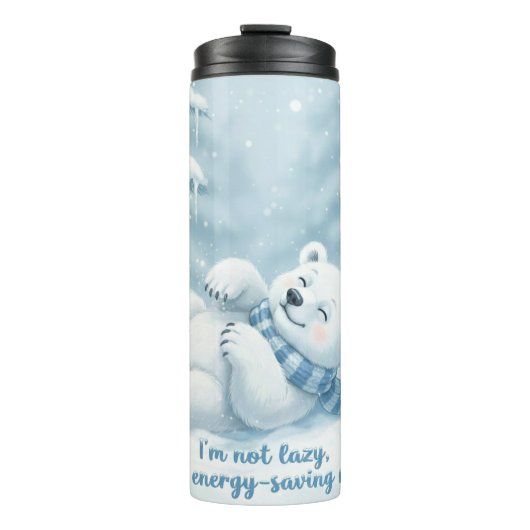 Sneeuwdag Sluimering Thermosbeker (Voorkant)