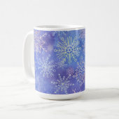 Sneeuwdag! Snowflake Koffiemok (Voorkant links)