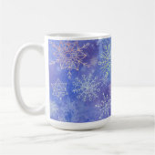 Sneeuwdag! Snowflake Koffiemok (Links)