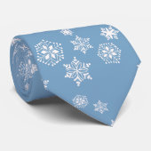 sneeuwdag stropdas (Opgerold)