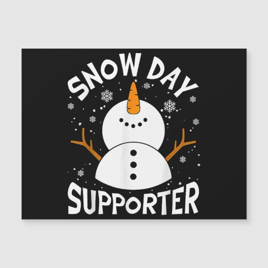 Sneeuwdag-supporter Snowflake Funny Teacher Christ (Voorkant)