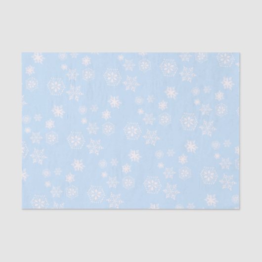 sneeuwdag tissuepapier (Voorkant)