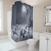 Sneeuwdagdouchergordijn Douchegordijn (In situ)