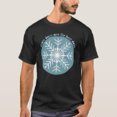 sneeuwdagen t-shirt (Voorkant)