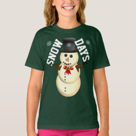 sneeuwdagen t-shirt