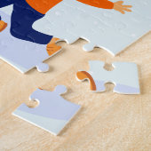 Sneeuwdagen Winterpuzzel Legpuzzel (Zijkant)