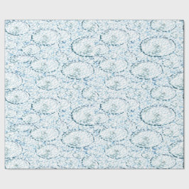 Sneeuwdagglanzend opvulpapier cadeaupapier