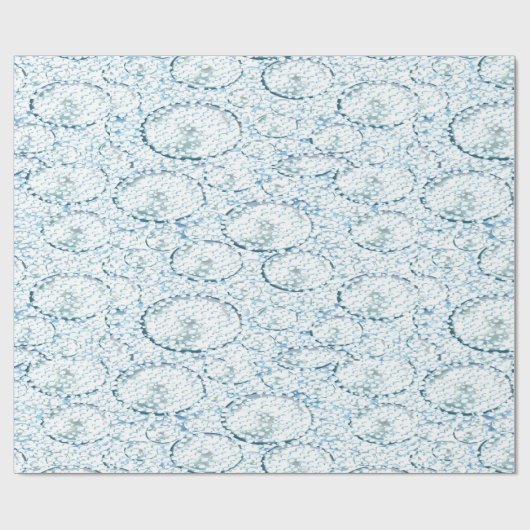 Sneeuwdagglanzend opvulpapier cadeaupapier (Vlak)