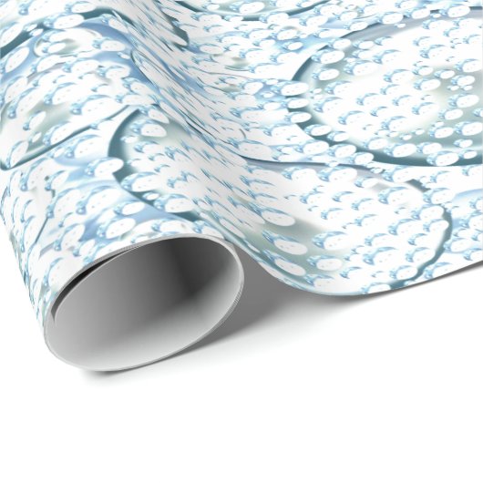 Sneeuwdagglanzend opvulpapier cadeaupapier (Rol Hoek)