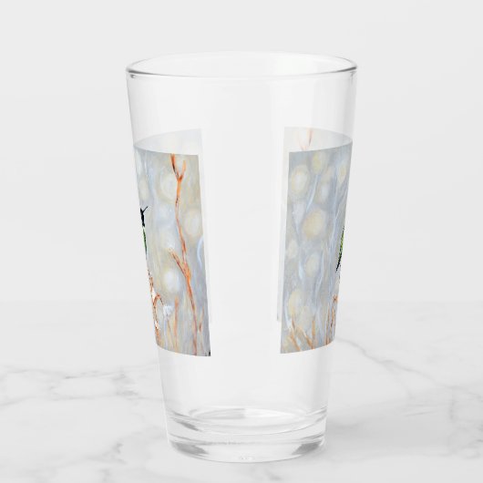 Sneeuwdagglas voor het schilderen van vogel glas (Links)