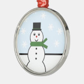 SneeuwdagPremium Round Ornament (Links)