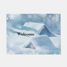 Sneeuwdak in een bos