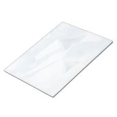 Sneeuwdak in een bos notitieblok (Schuin)