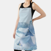 Sneeuwdak in een bos schort (Insitu)