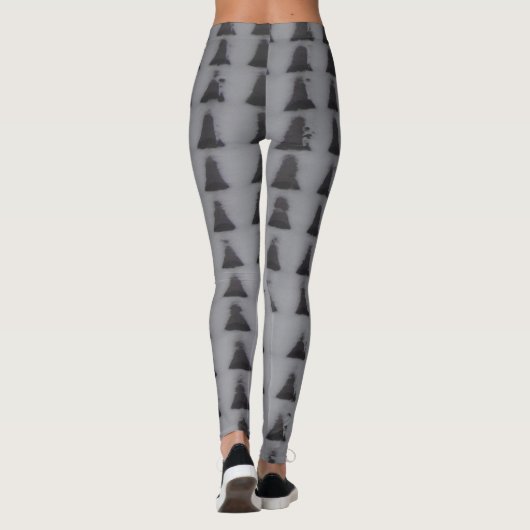 Sneeuwdakpannen Leggings (Achterkant)