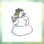 Sneeuwdamesraamkoeling Raamsticker (Vel 3)