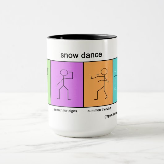 Sneeuwdans Koffiekoffie-Mok Mok (Midden)
