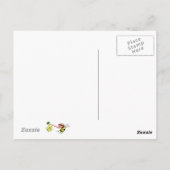 Sneeuwdeer Briefkaart (Achterkant)