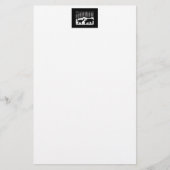 Sneeuwdeer Briefpapier (Voorkant)