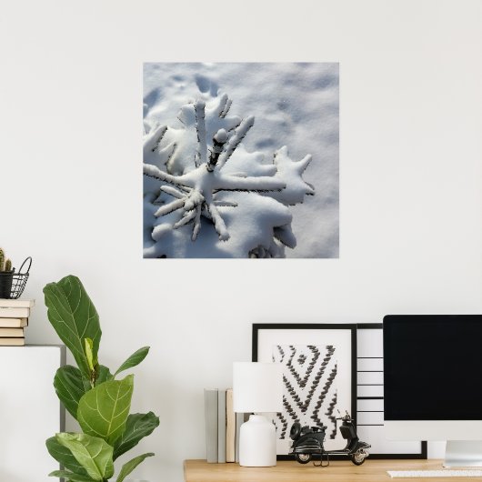 Sneeuwdeken Poster (Thuiskantoor)