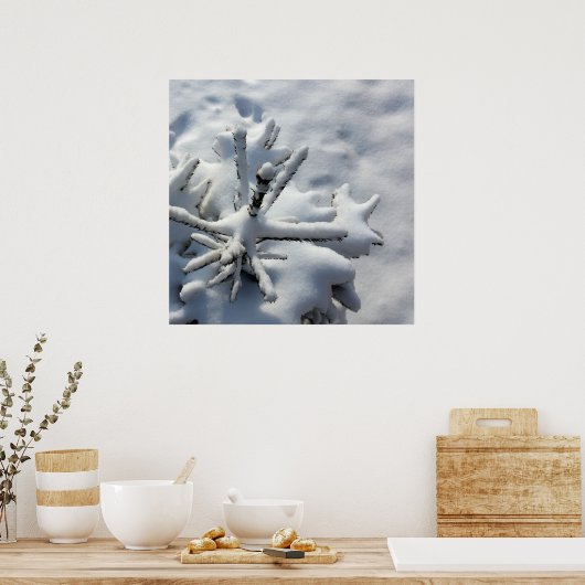 Sneeuwdeken Poster (Keuken)