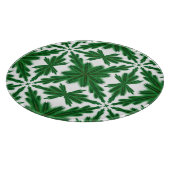 Sneeuwdennen Mandala Snijplank van Glas (Hoek)